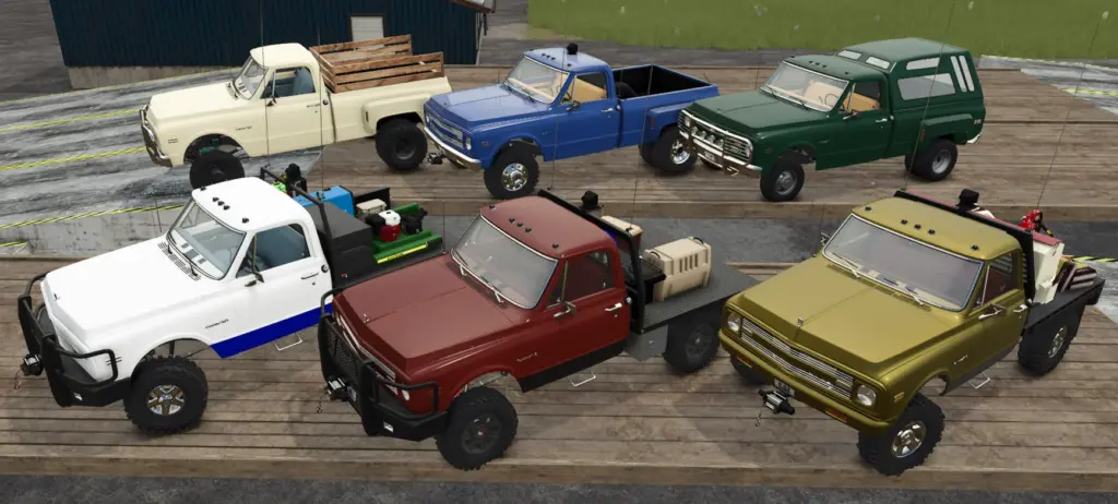 1970 Chevrolet K20 4×4 (Kurzradbasis) V2.0