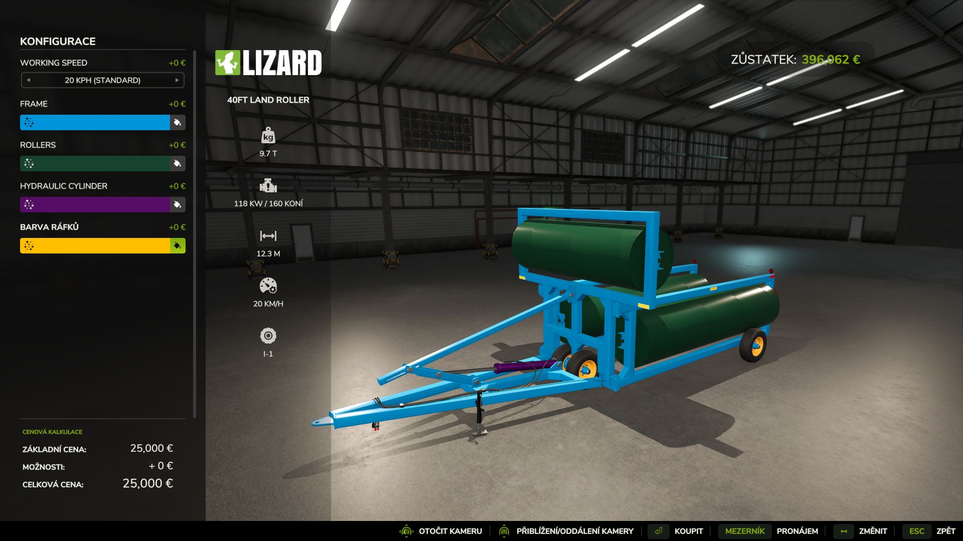 40ft Land Roller (Mehrfarbig & Rost)