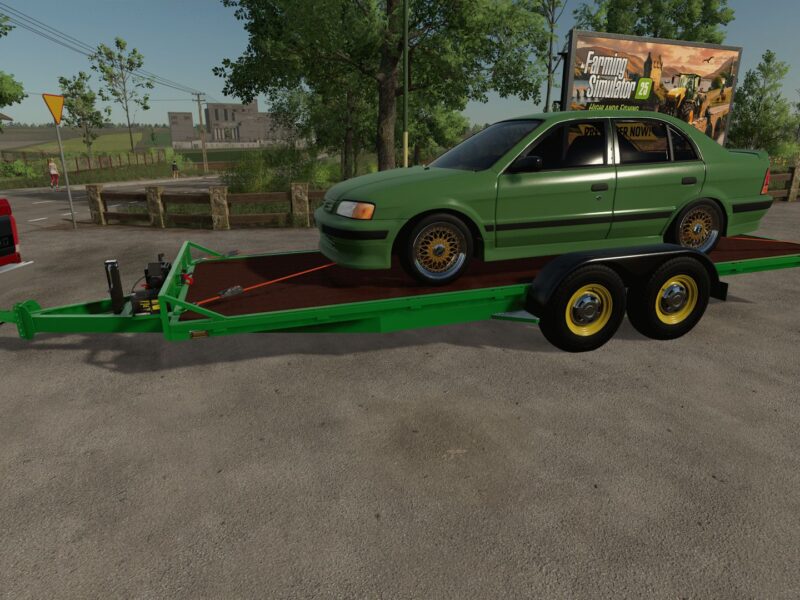 Selbstgebauter Autotransporter Selbstgebauter Autotransporter