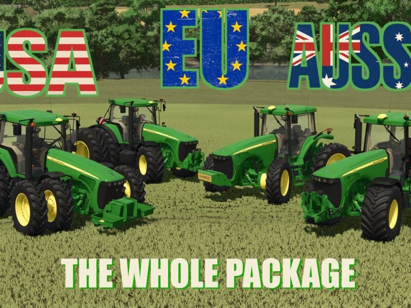 John Deere 8020 Series EU/US/AU