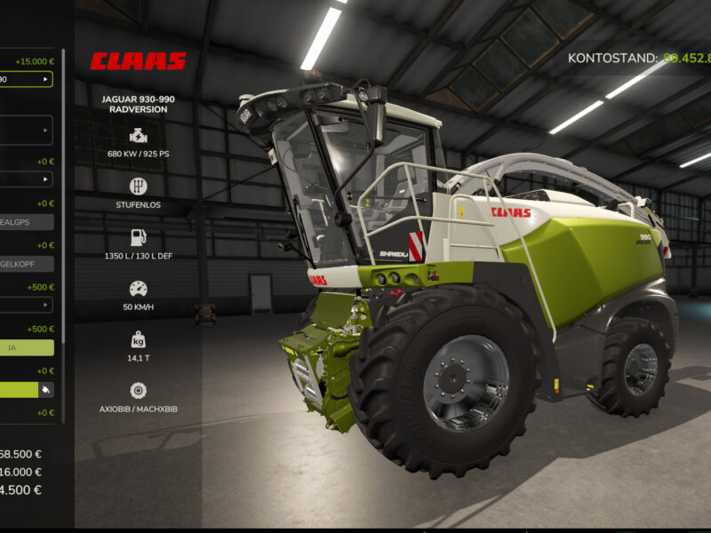 CLAAS Jaguar 930 – 990 CLAAS Jaguar 930 – 990