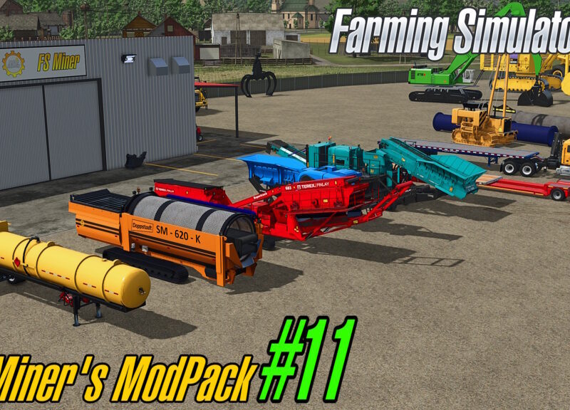 FS Miner’s Mod Pack #11 (Oktober 2025) FS Miner’s Mod Pack #11 (Oktober 2025)