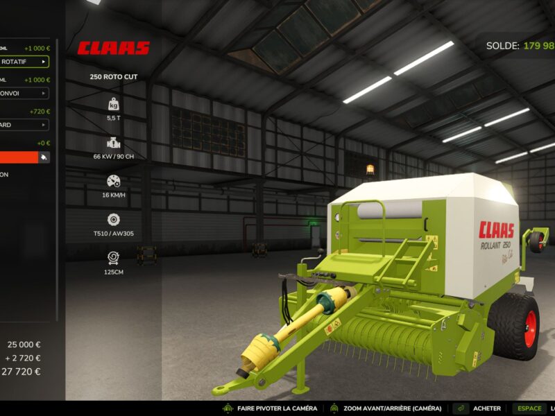 Claas Rollant 250 Roto Cut