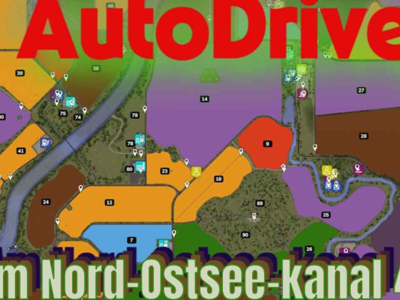 AutoDrive Am Nord-Ostsee-Kanal 4x AutoDrive Am Nord-Ostsee-Kanal 4x