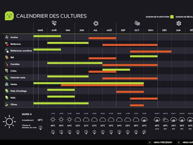 Jahreszeiten: Frankreich