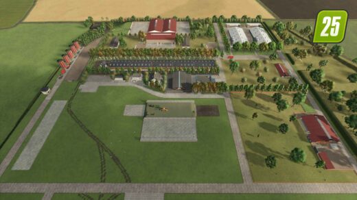 Karte von Nordfrankreich