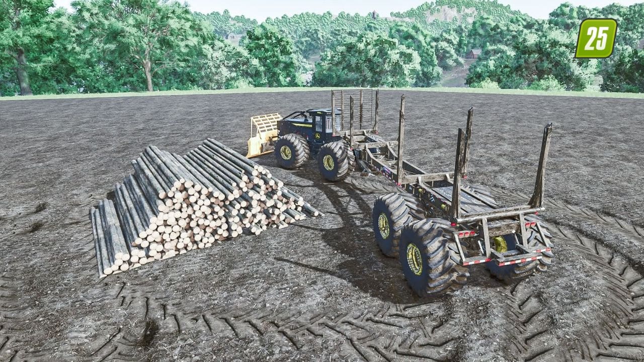 848 Forwarder Pack mit Pitts Trailer (Autoload-Option) 848 Forwarder Pack mit Pitts Trailer (Autoload-Option)