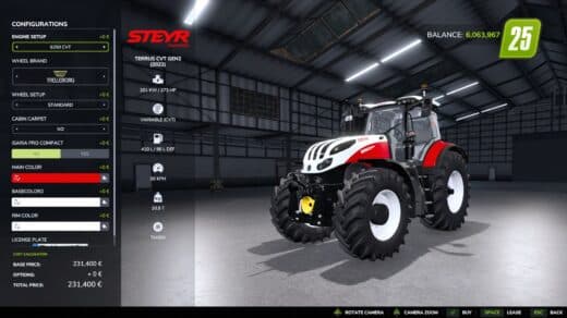 Steyr Terrus CVT Gen2 Reworked