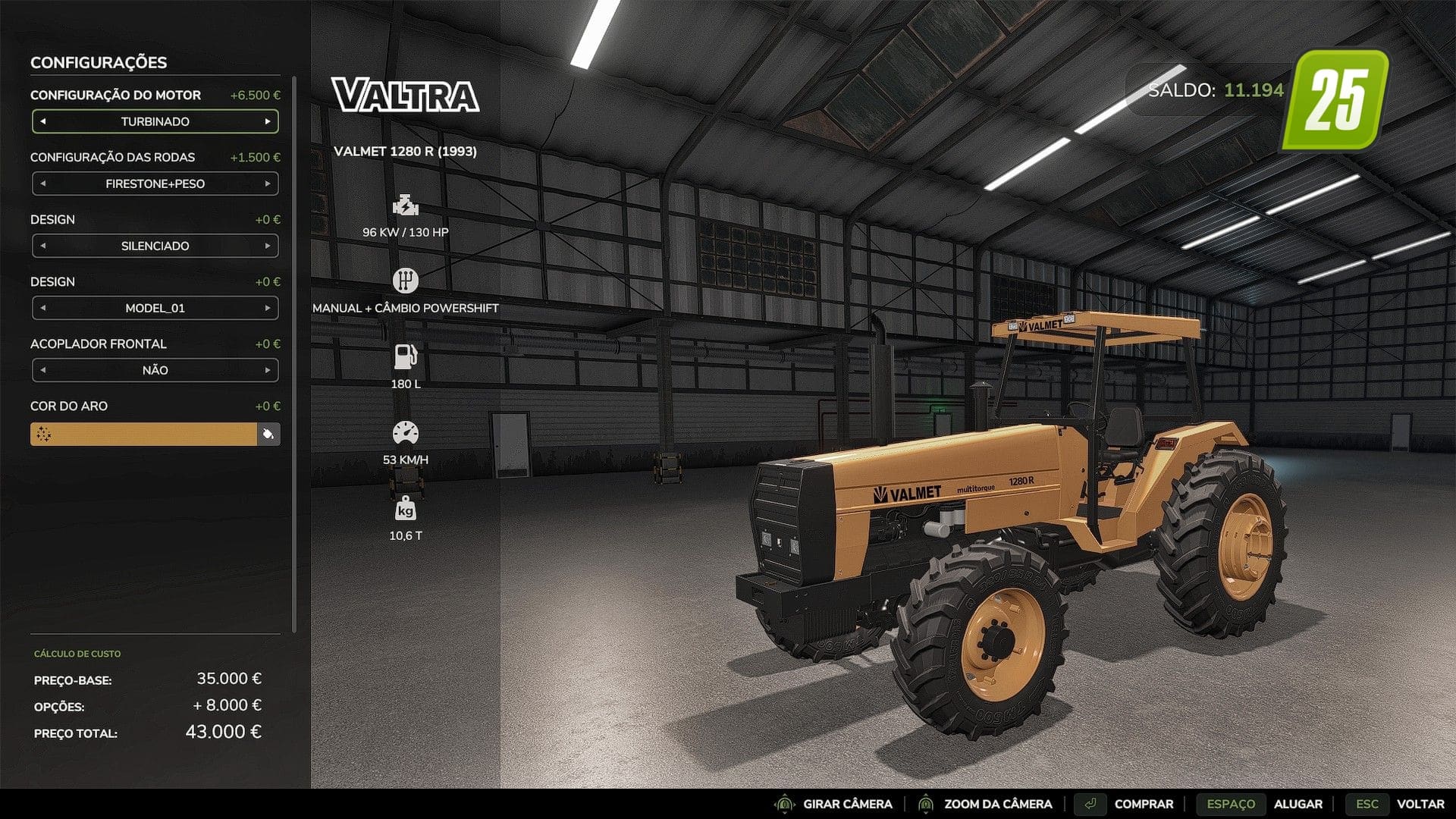 Valmet 1280 R
