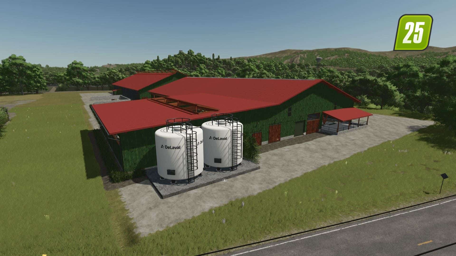Automatisierte Milchfarm 700