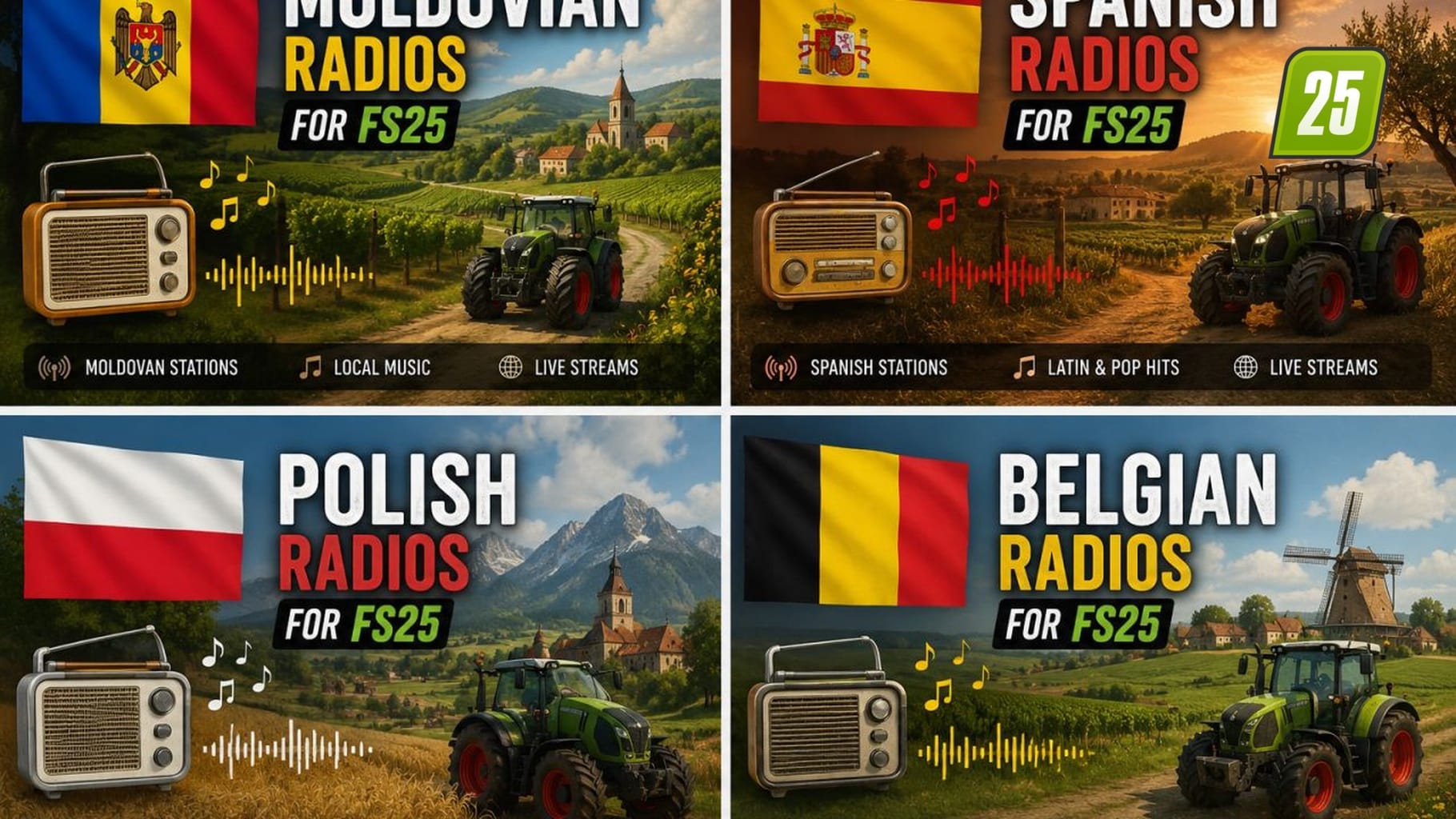 Belgische, spanische, moldauische und polnische Radiosender3 (1) Belgische, spanische, moldauische und polnische Radiosender3 (1)