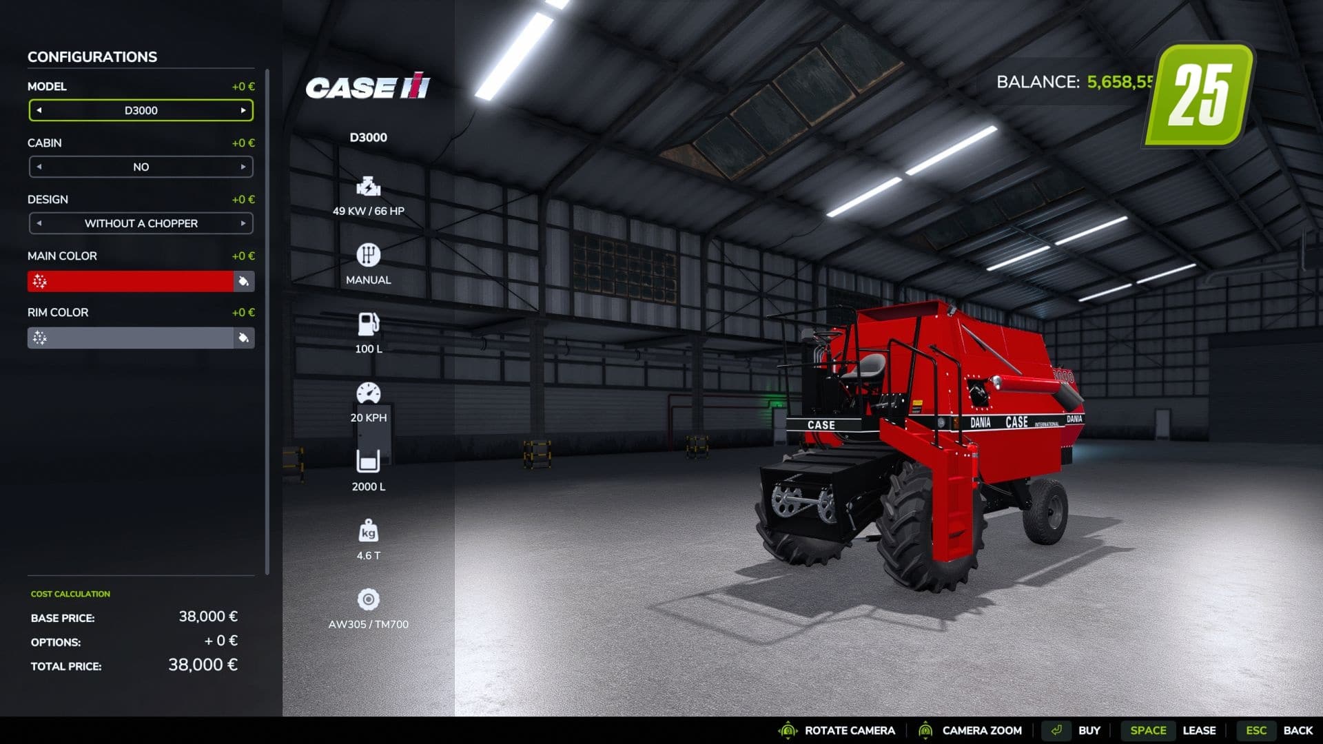 Case D3000 / D3000S