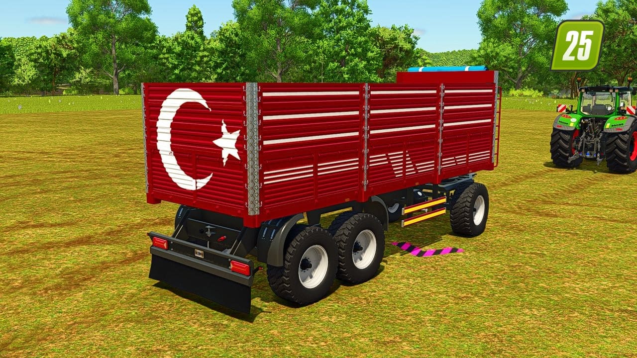 Türkischer Getreideanhänger