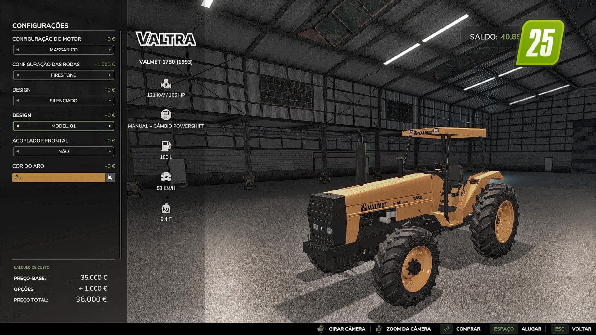 Valmet 1780 Valmet 1780