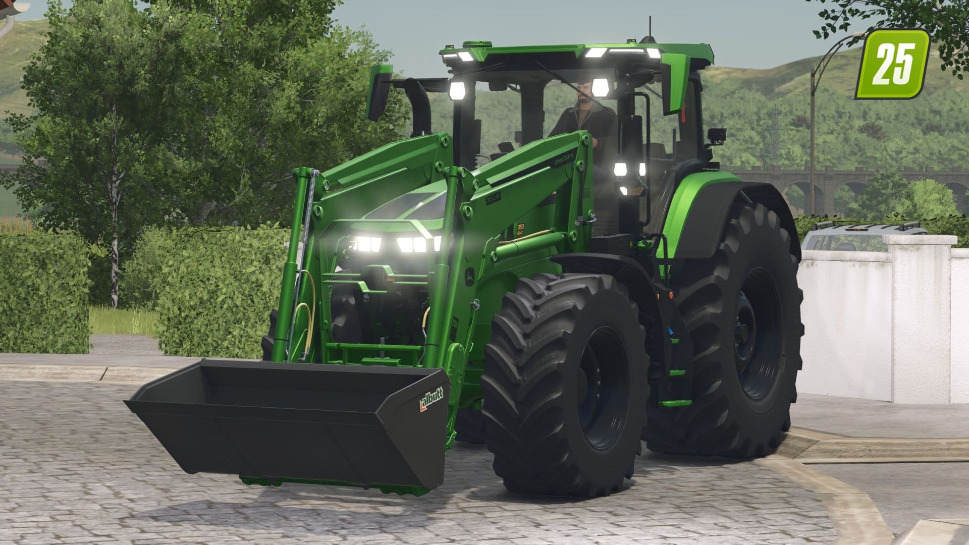 John Deere 7R mit Frontlader3 (1)