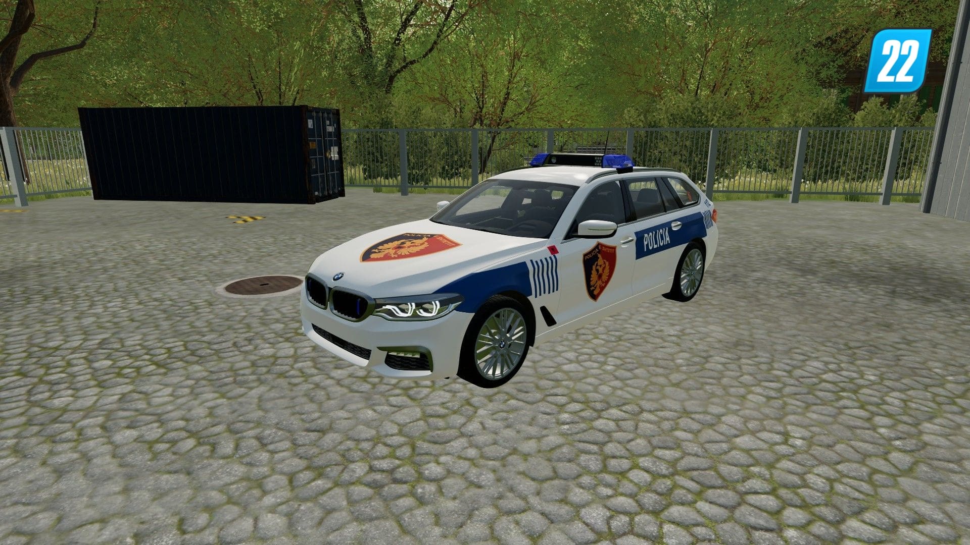 BMW 5er Polizei Albanien5 (1)