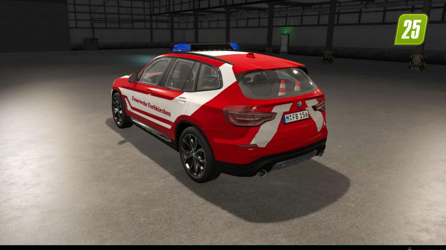 BMW X3 Feuerwher Ferbkirchen3 (1)