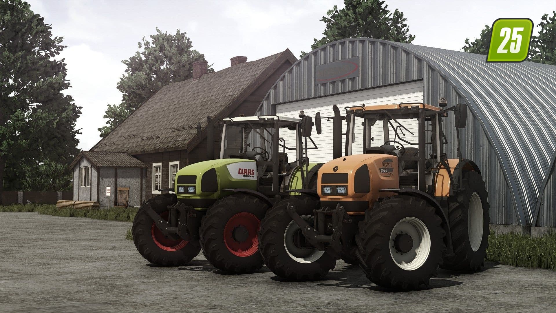 CLAAS / Renault Ares 836 RZ (Rust Edition)2 (1)