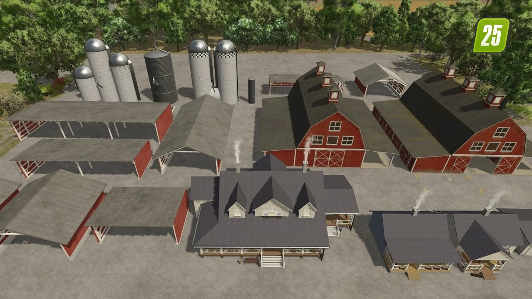 Amerikanische Farmgebäude3 (1)